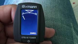 Video thumbnail for Tuner thomann CTG-10 by Ilie Production