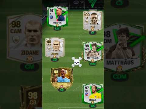 Best team in FC Mobile - 99 OVR 🔥☠️ #fcmobile