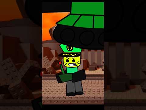 HOW COMMANDER CALLS A TANK // THE BATTLE BRICKS ANIMATION #thebattlebricks  #robloxanimation #tbb