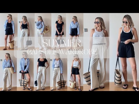Capsule Wardrobe for the Summer |*Using  Only  6 Clothing Items*|