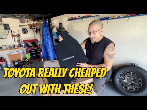 Getting Rid of the Cheap Floor Mats in My New Toyota Tacoma