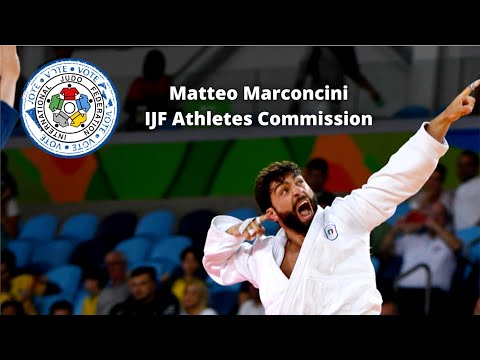 Matteo Marconcini runs for the IJF Athletes Commission