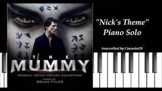 Piano Solo - Nick's Theme from THE MUMMY, by Brian Tyler