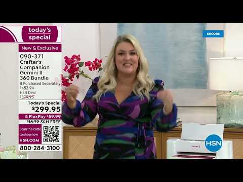 HSN | National Craft Month - Crafter's Companion 03.28.2023 - 06 AM