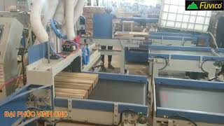 DÂY CHUYỀN MÁY PHAY MỘNG FINGER GHÉP DỌC TỰ ĐỘNG EAT-620 Funimate Đài Loan