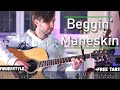 Beggin' - Måneskin | Fingerstyle + Free tabs