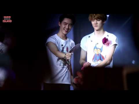 【FANCAM】120922 D.O @ SM Town Jakarta ending