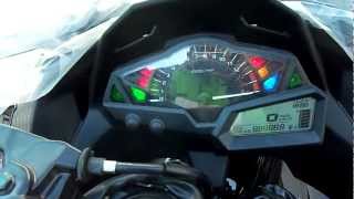 preview picture of video 'Dashboard New Kawasaki Ninja 250 Injection.MP4'