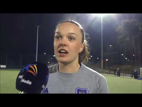 20180216 Interview met Tine De Caigny na de wedstrijd KRC Genk Ladies vs RSC Anderlecht