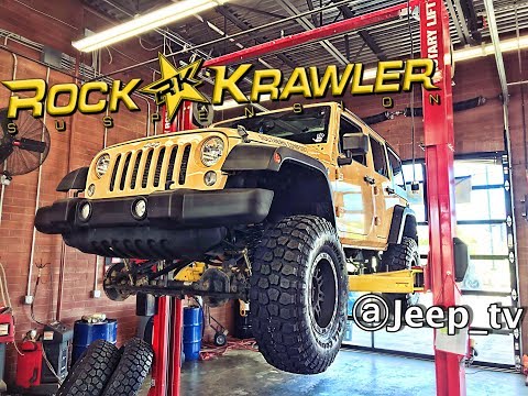 RockKrawler 3.5in Flex lift Installed | Jeep Upgrades | Jeep JK