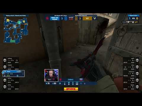 Interz with an amazing 1v4 clutch | Vitality Vs Gambit | IEM Winter 2021