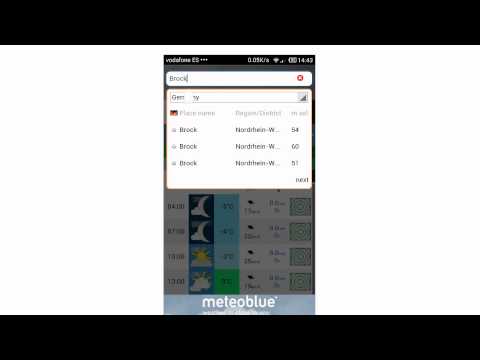 SCARICARE APP METEOBLUE