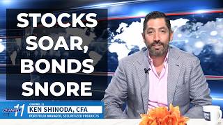 Stocks Soar, Bonds Snore