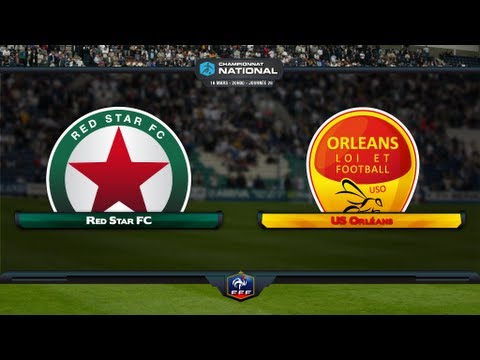 Championnat National - 28ème journée : Red Star - Orléans