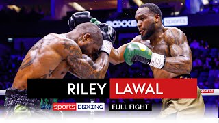 FULL FIGHT! Viddal Riley vs Mikael Lawal | English Cruiserweight Title