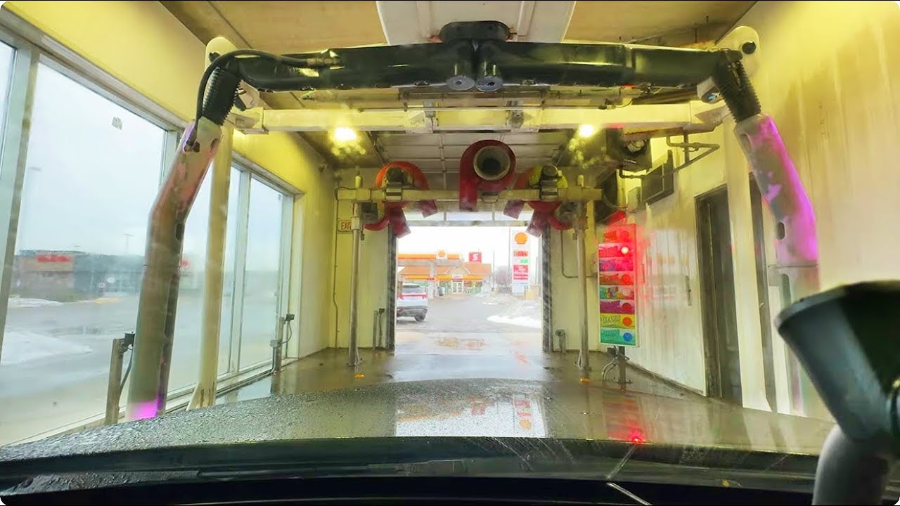 Touchless Car Wash at Shell Gas Station