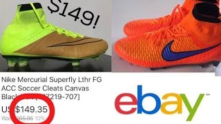 How to get Top-End Soccer Cleats Cheap | eBay
