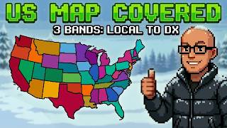 How I Used 3 Bands to Cover the ENTIRE Map (Local to DX)