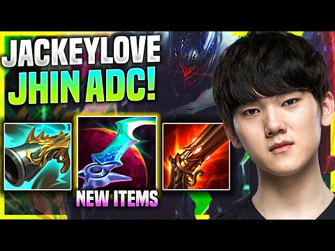 JACKEYLOVE PICKS JHIN WITH NEW ITEM ECLIPSE! - TES Jackeylove Plays Jhin ADC vs Vayne!