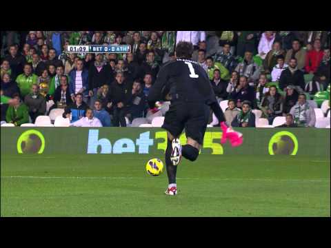 Gol de penalti de Rubén Castro (1-0) en el Real Betis-Athletic Club - HD