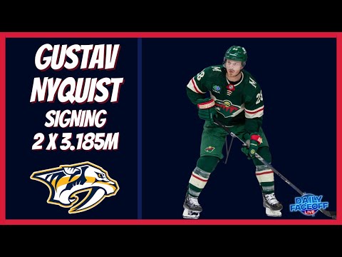 Free Agency: Predators Continue to Add with Nyquist | Daily Faceoff Live