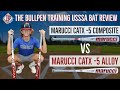 Marucci Cat X is HOT! Review of the CatX Composite vs Alloy USSSA -5 HitTrax at The Bullpen Training