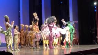 An Emotional Fathers Day Surprise at THE LION KING