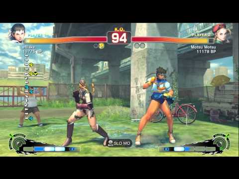 Uryo [Sakura] vs Motsu Motsu [Cammy] SSF4 Japanese Online Ranked Matches - TRUE HIGH-DEF