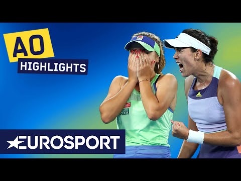 Sofia Kenin vs Garbiñe Muguruza Extended Highlights | Australian Open 2020 Women's Final | Eurosport