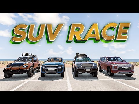 SUVs vs Crossover Race | Extreme BeamNG Drive Road Rage