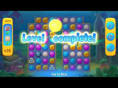 Fishdom  Level 11671 - 11680 (First Try) 🐡