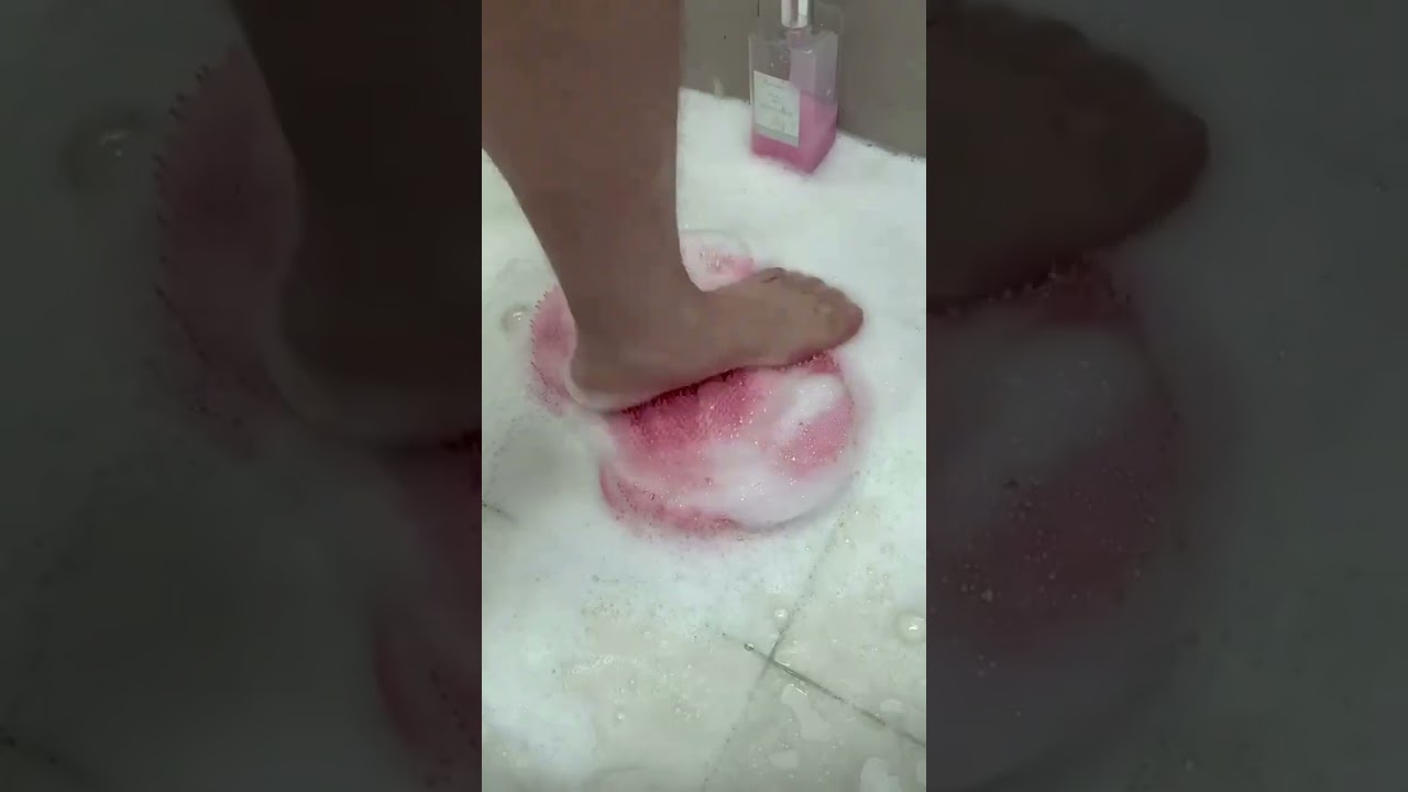 1️⃣ Relieve foot tension with a massage shower mat  (#794) Foot Massaging Non-slip Shower Mat