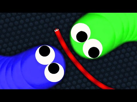 Slither.io Troll Tiny Snake Destroy Giant Snakes - Epic Slitherio Gameplay
