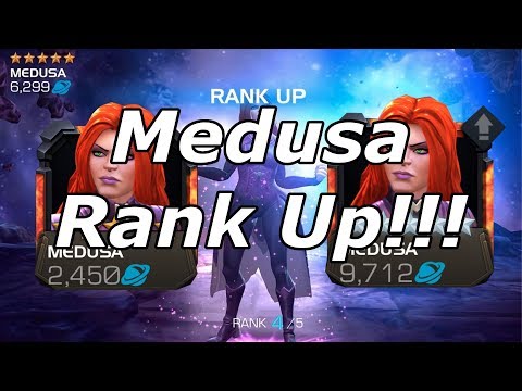 Medusa to Rank 4!!! Marvel Contest of Champions