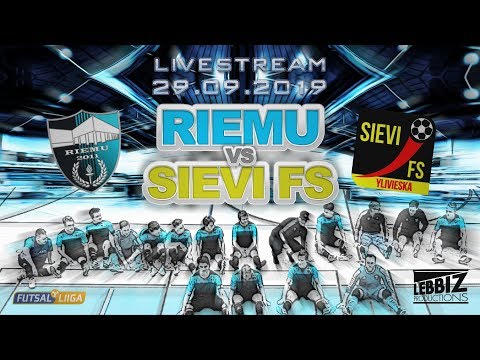 29.09.2019 Riemu - Sievi FS klo 18.00 Futsal-Liiga