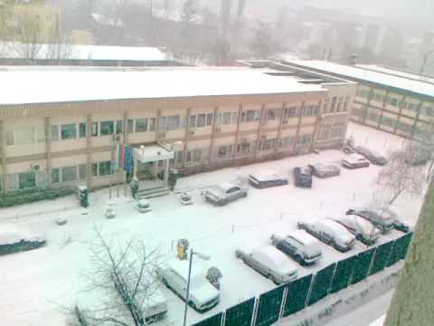 Sofia Second Snow - January, 2010