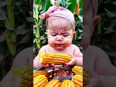 Baby mukbang food #shorts #shortvideo