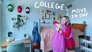 moving my best friend into college (dorm tour & sorority advice)