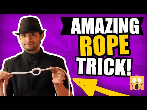 WOW! Amazing Rope Magic Trick Revealed! (Step By Step Tutorial)
