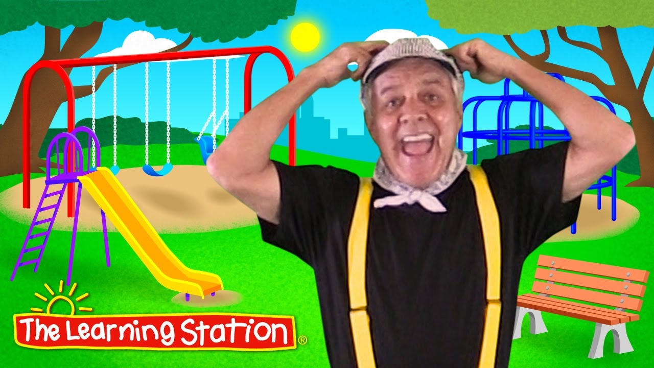 Head, Shoulders, Knees & Toes with Lyrics ♫ Kids Learning Songs ♫ Camp Song & Brain Breaks for Kids