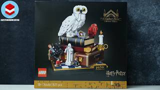 LEGO Harry Potter 76466 Philosopher's Stone - Collectors' Edition LEGO Speed Build Review