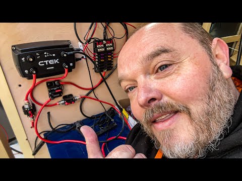Installing off grid 12v camper van electrics | Campervan conversion UK