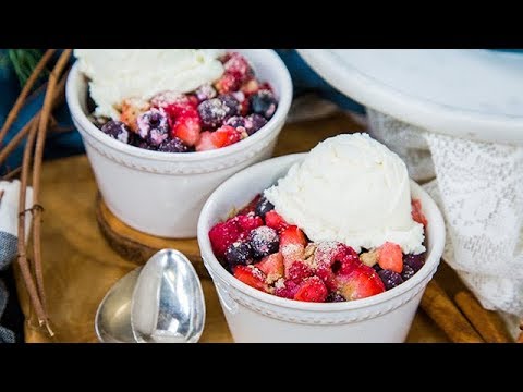 Berry Crumble A La Mode – Home & Family