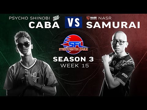Caba (Guile) vs. Samurai (Ryu) - Bo3 - Street Fighter League Pro-US - Season 3 Week 15