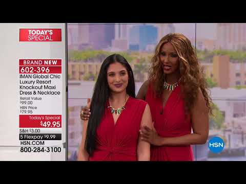 HSN | IMAN Global Chic Fashions 05.20.2018 - 01 AM