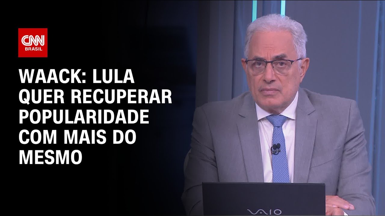 Waack: Lula quer recuperar popularidade com mais do mesmo | WW