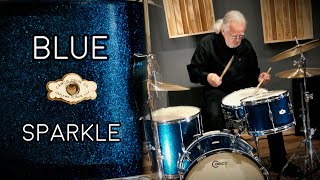 Video thumbnail for 60's CAMCO Oaklawn-Era Tuxedo Drum Set - Blue Sparkle by Steve Maxwell Drums