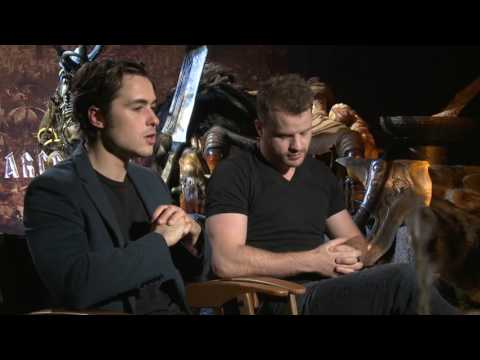 Warcraft: Robert Kazinsky & Ben Schnetzer Official Movie Interview | ScreenSlam