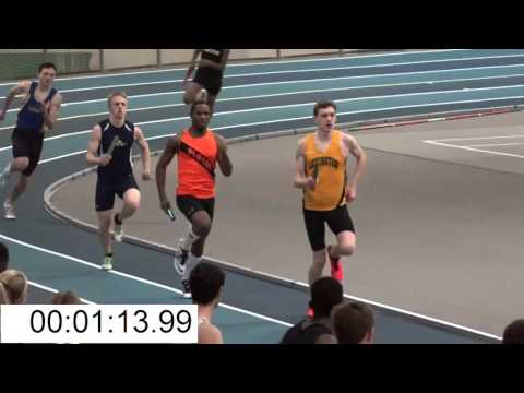 2016 MSTCA D1 Relays 4x400m seeded heat