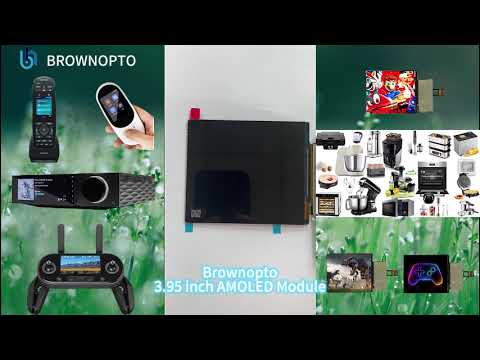 3.95 INCH AMOLED 1080×1240 MIPI 4-Lane LTPS Display Module Video Cover